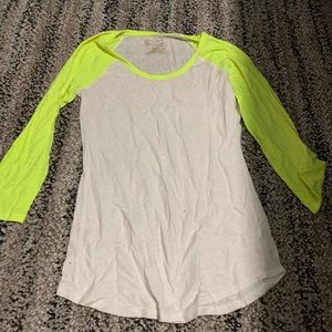 Neon Baseball tee